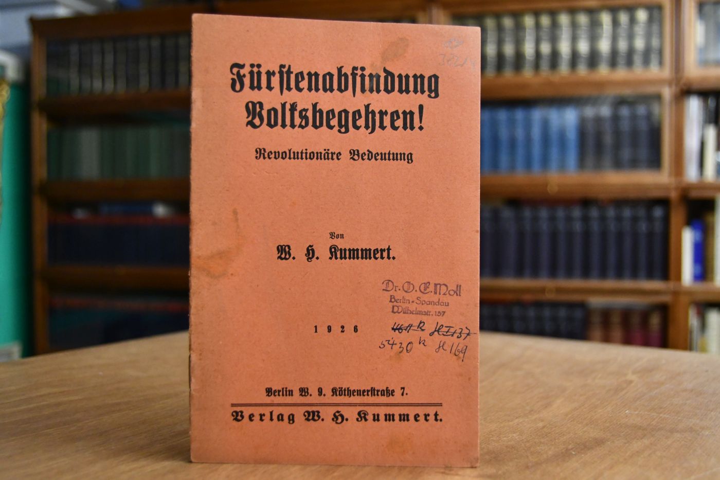 Fürstenabfindung Volksbegehren! Revolutionäre Bedeutung.