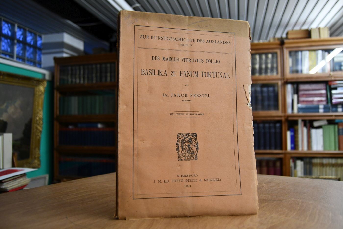 Des Marcus Vitruvius Pollio Basilika zu Fanum Fortunae.