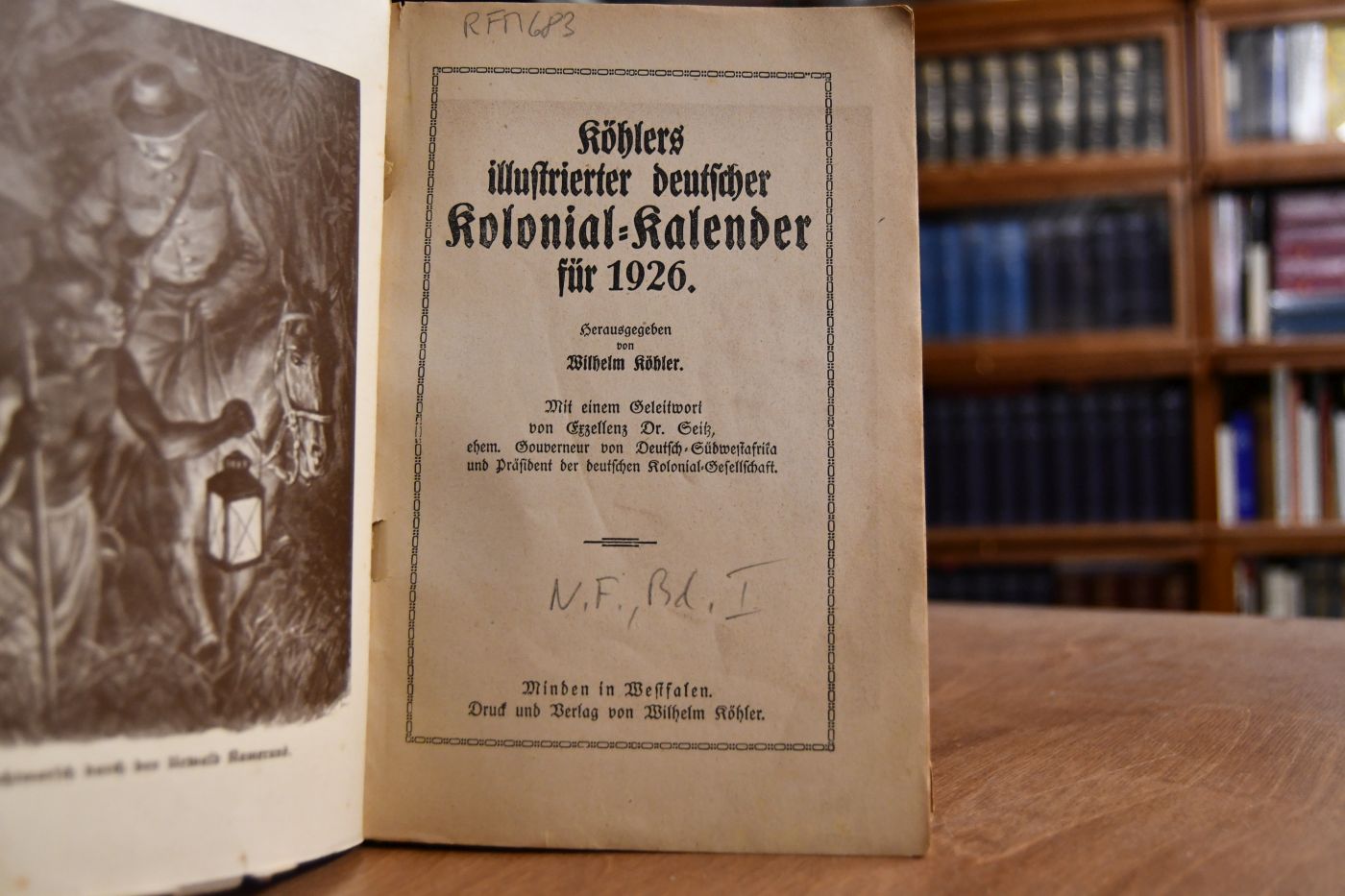 Köhler`s Kolonial-Kalender 1926.