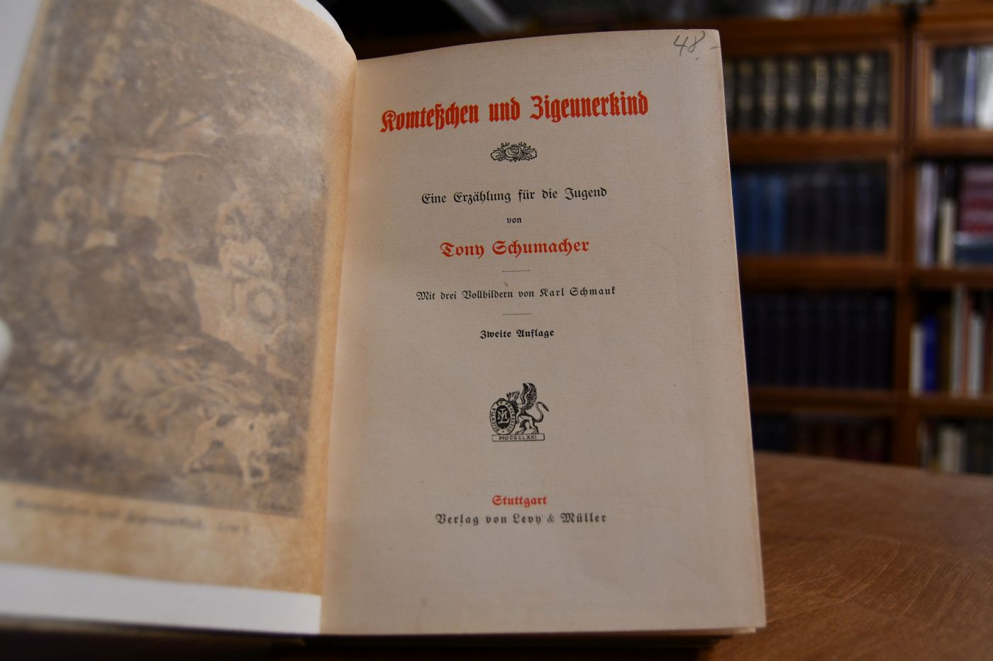 Komteßchen und Zigeunerkind. Eine Erzählung für die Jugend.