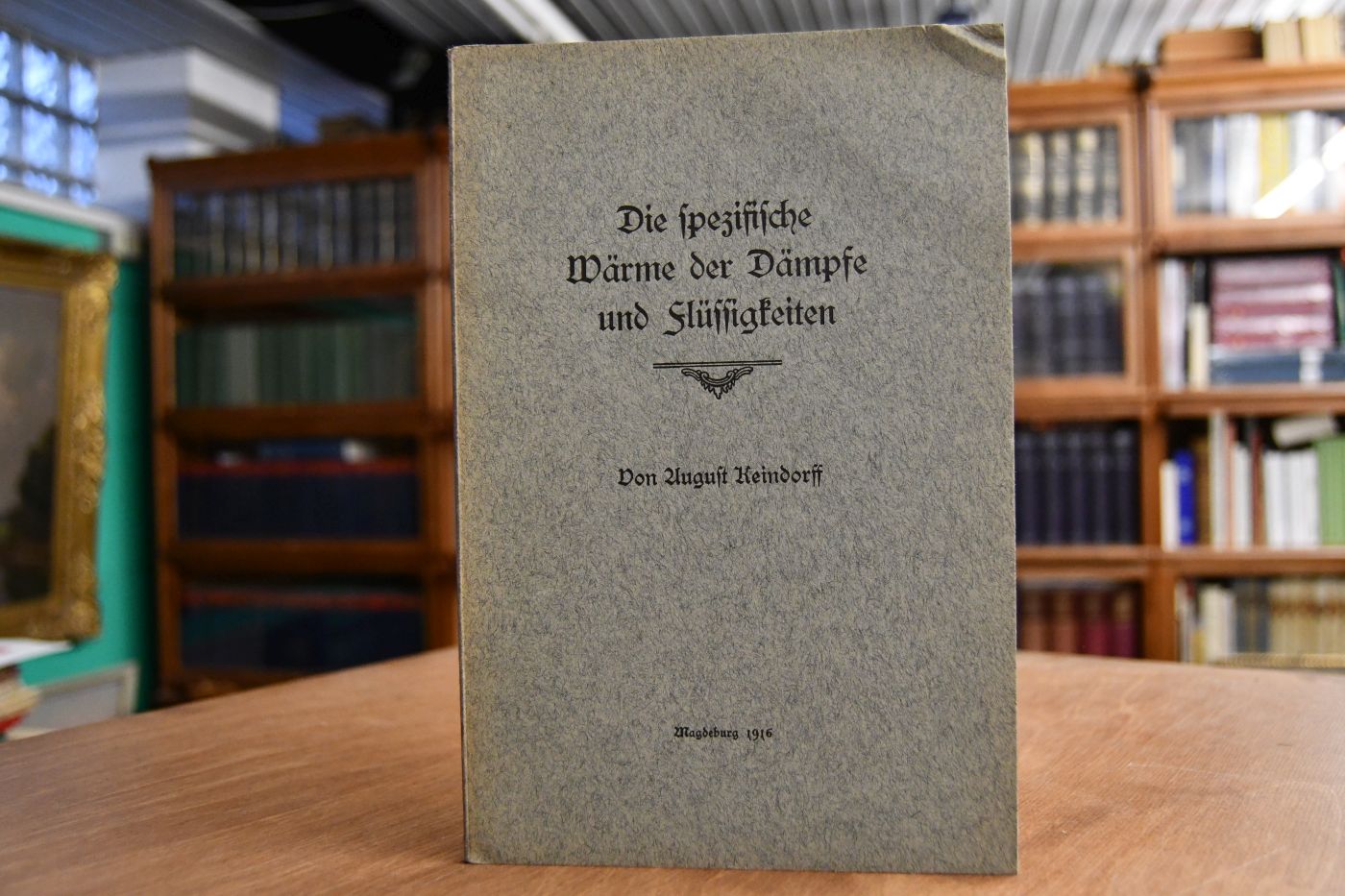 Die spezifische Wärme der Dämpfe und Flüssigkeiten.