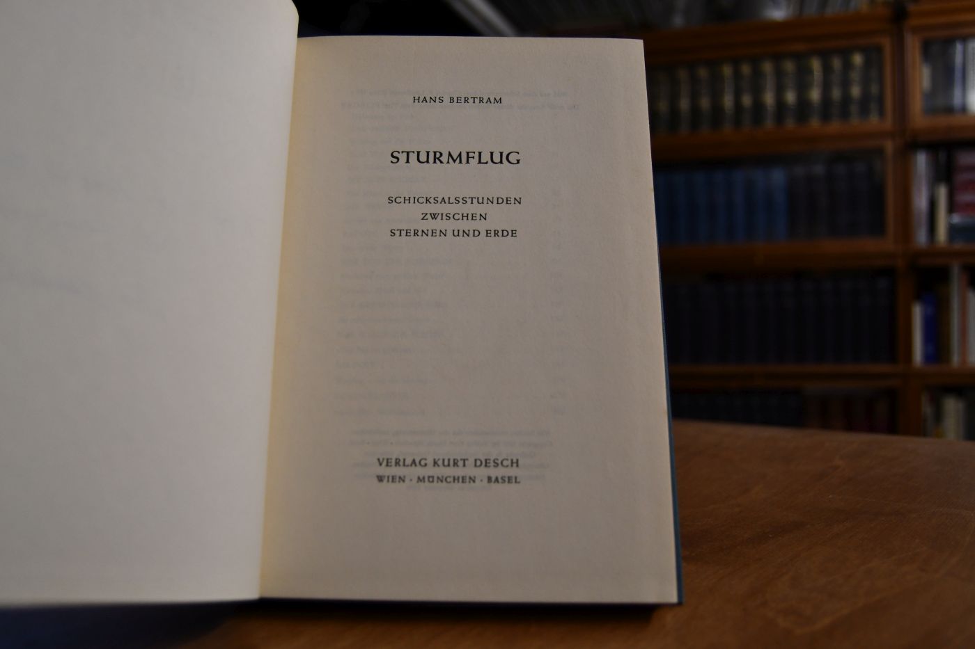Sturmflug. Schicksalstunden zwischen Sternen und Erde.
