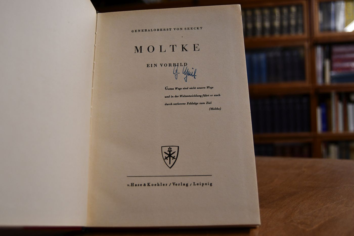 Moltke. Ein Vorbild.