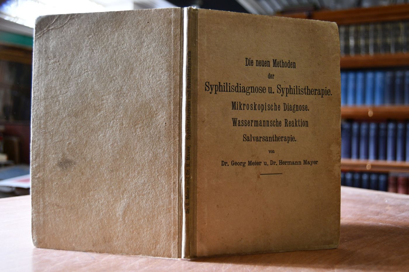 Die neuen Methoden der Syphilisdiagnose und Syphilistherapie. Mikroskopische Diagnose, Wassermannsche Reaktion, Salvarsantherapie.
