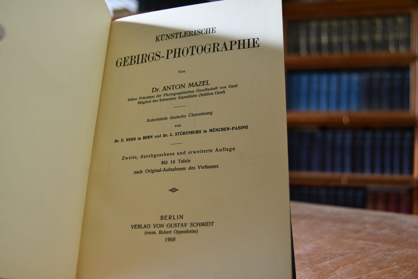 Künstlerische Gebirgs-Photographie.