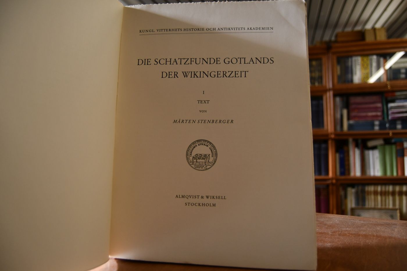 Die Schatzfunde Gotlands der Wikingerzeit I Text (apart).