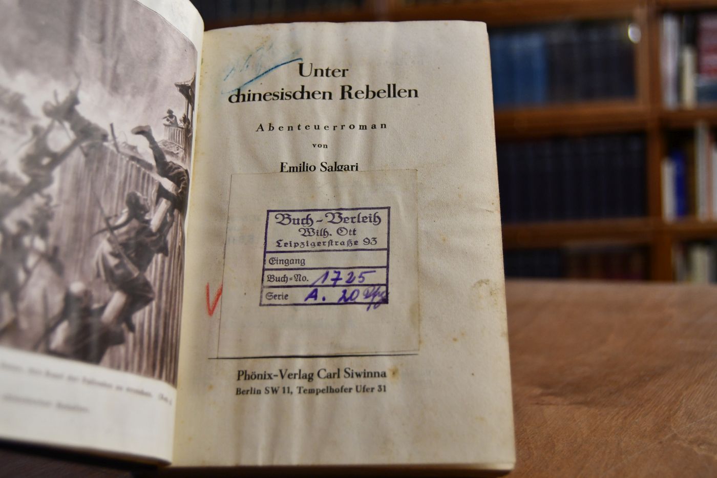 Unter chinesischen Rebellen. Abenteuerroman.