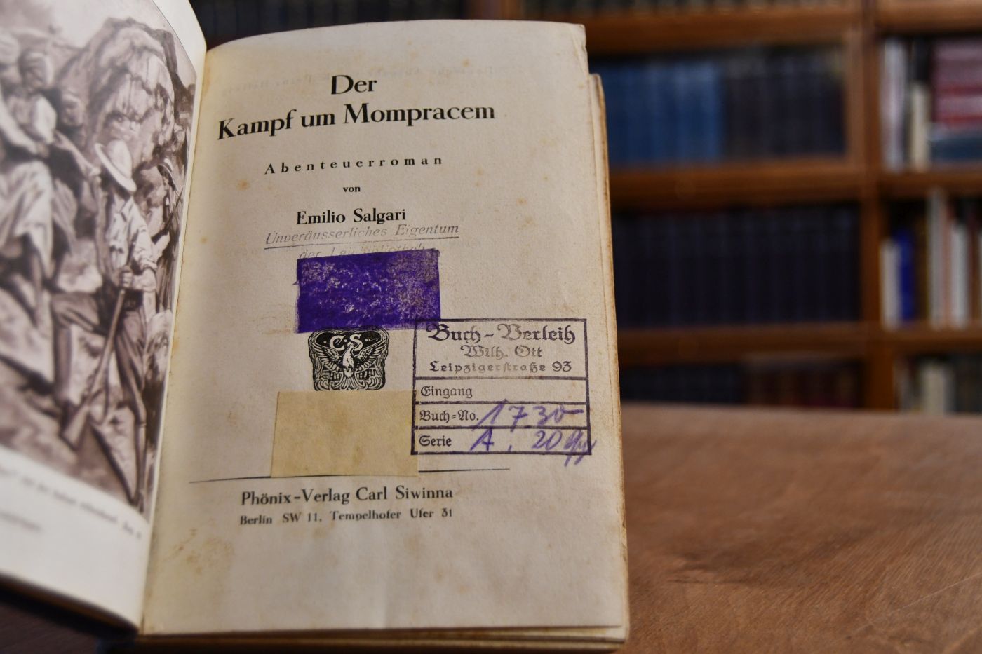 Der Kampf um Mompracem. Abenteuerroman.