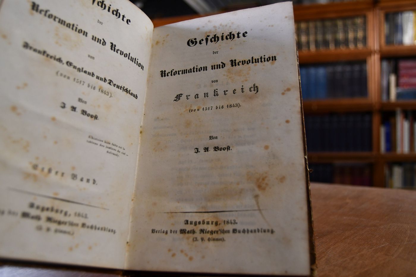 Geschichte der Reformation und Revolution von Frankreich (von 1517 bis 1843).