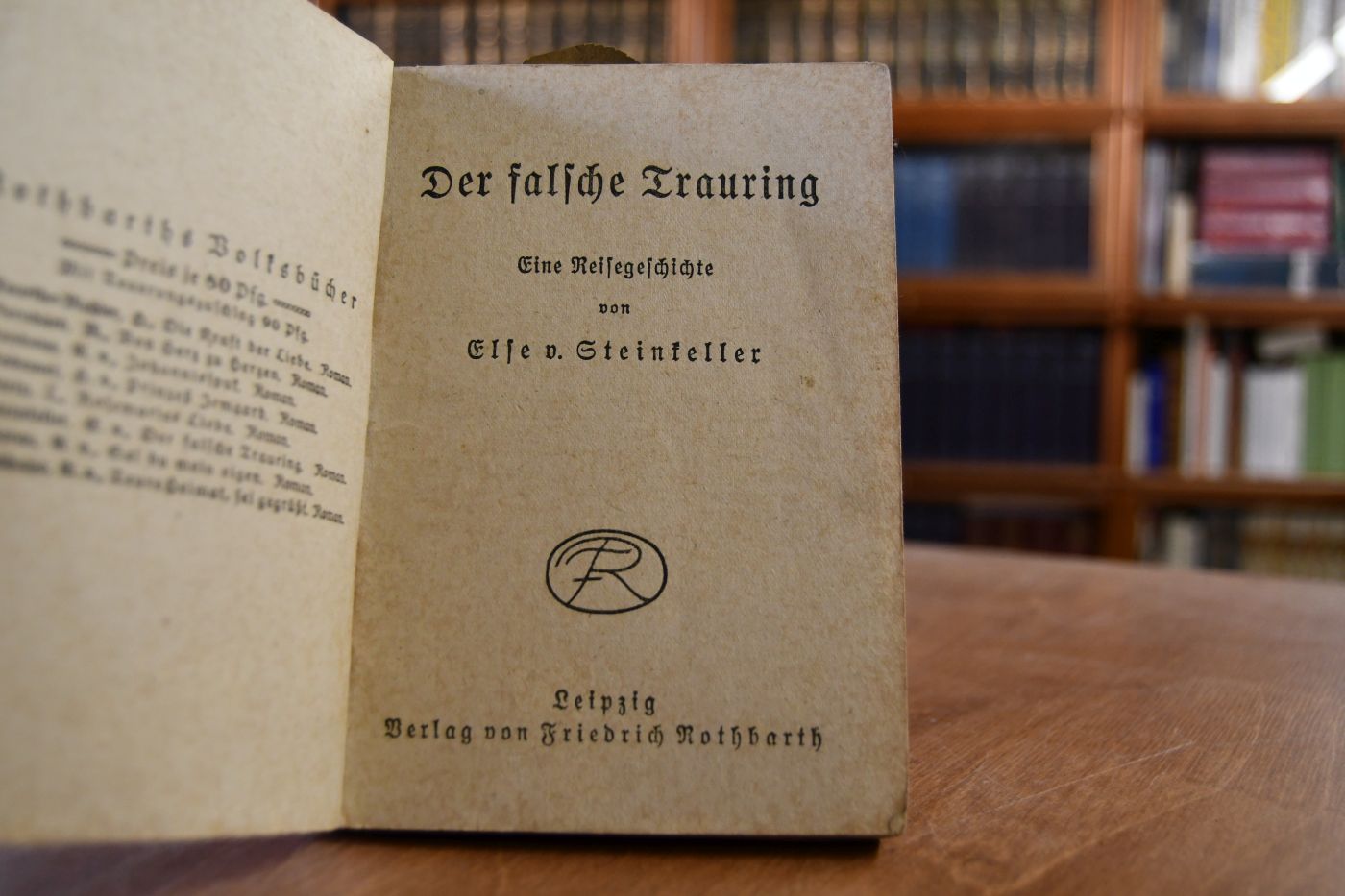 Der falsche Trauring. Eine lustige Reisegeschichte.