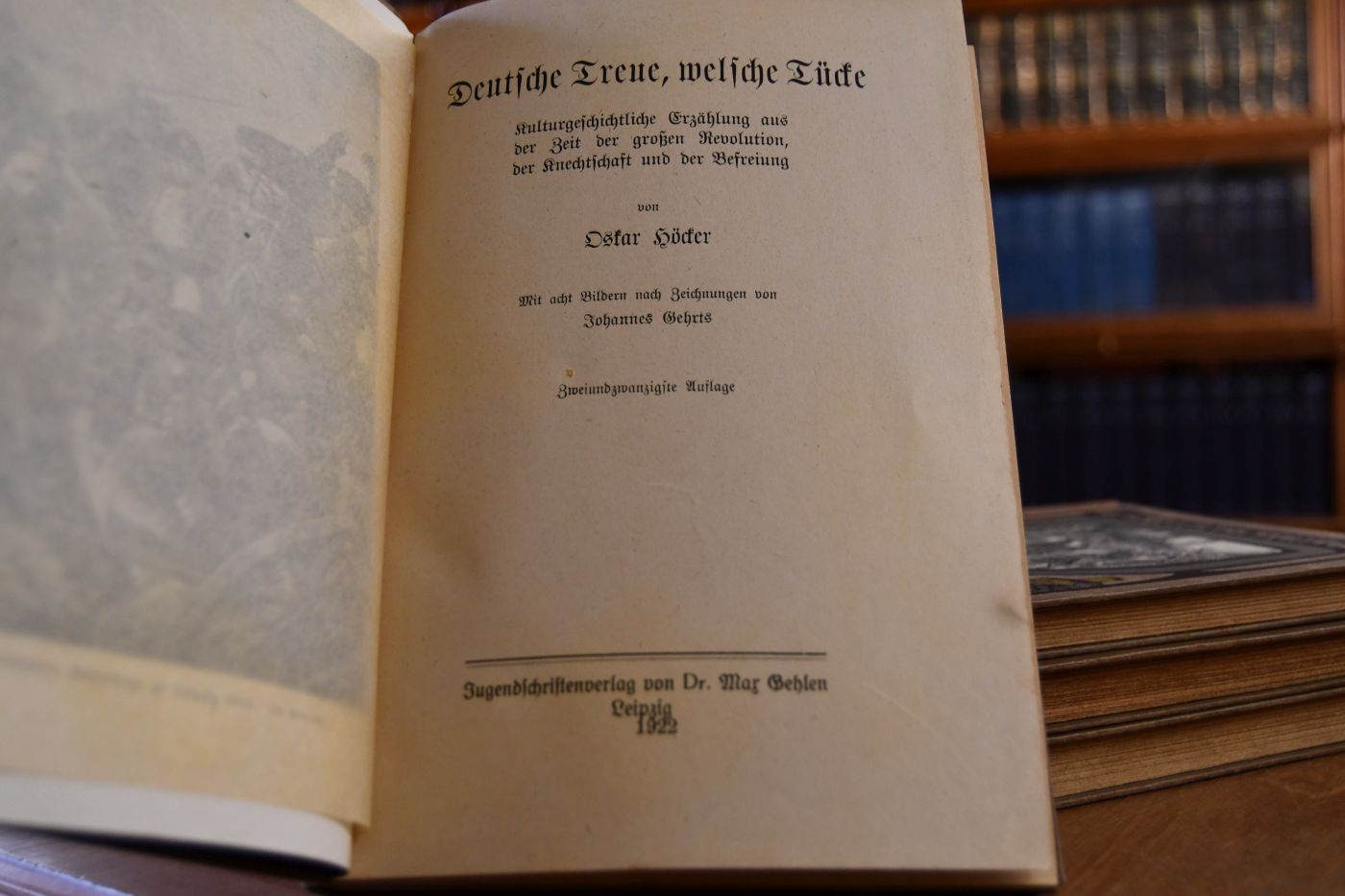 Das Ahnenschloß. Vier kulturgeschichtliche Erzählungen. 1. Der Erbe des Pfeiferkönigs. 2. In heimlichen Bunde. 3. Zwei Riesen von der Garde. 4. Deutsche Treue, welsche Tücke.