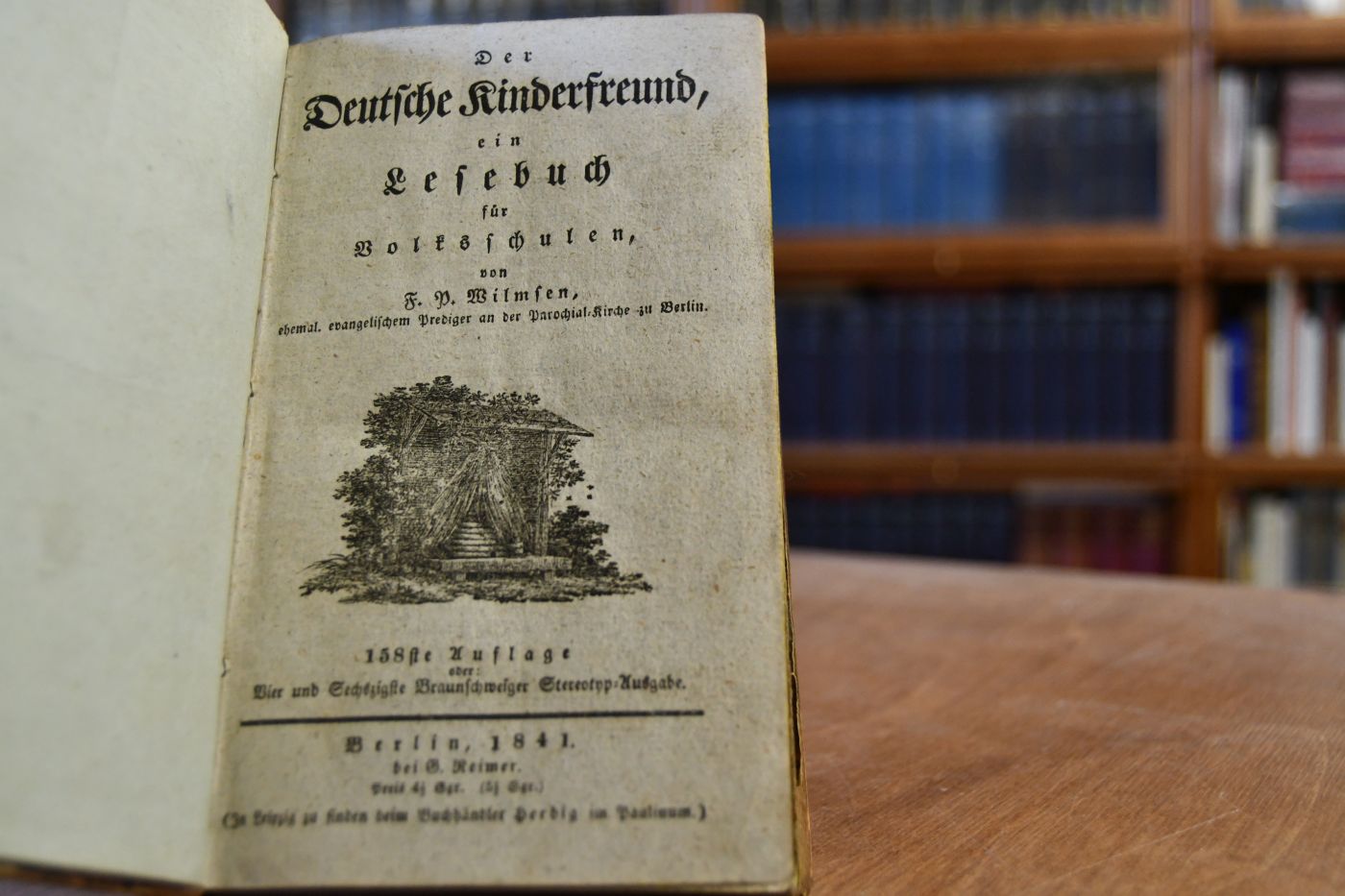 Der Deutsche Kinderefreund, ein Lesebuch für Volksschulen.