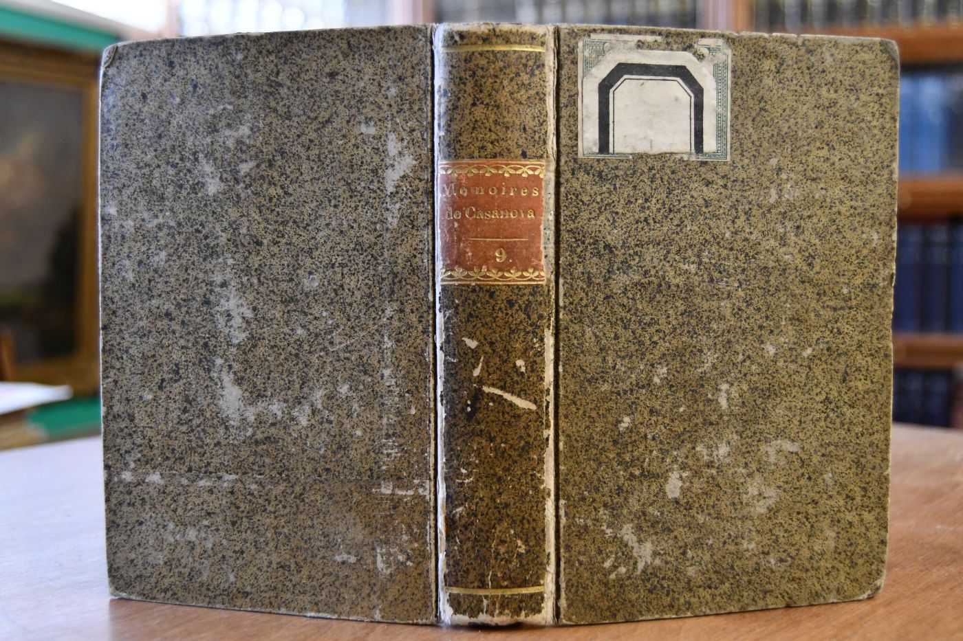 Memoires de J. Casanova de Seingalt. Tome IX (apart).