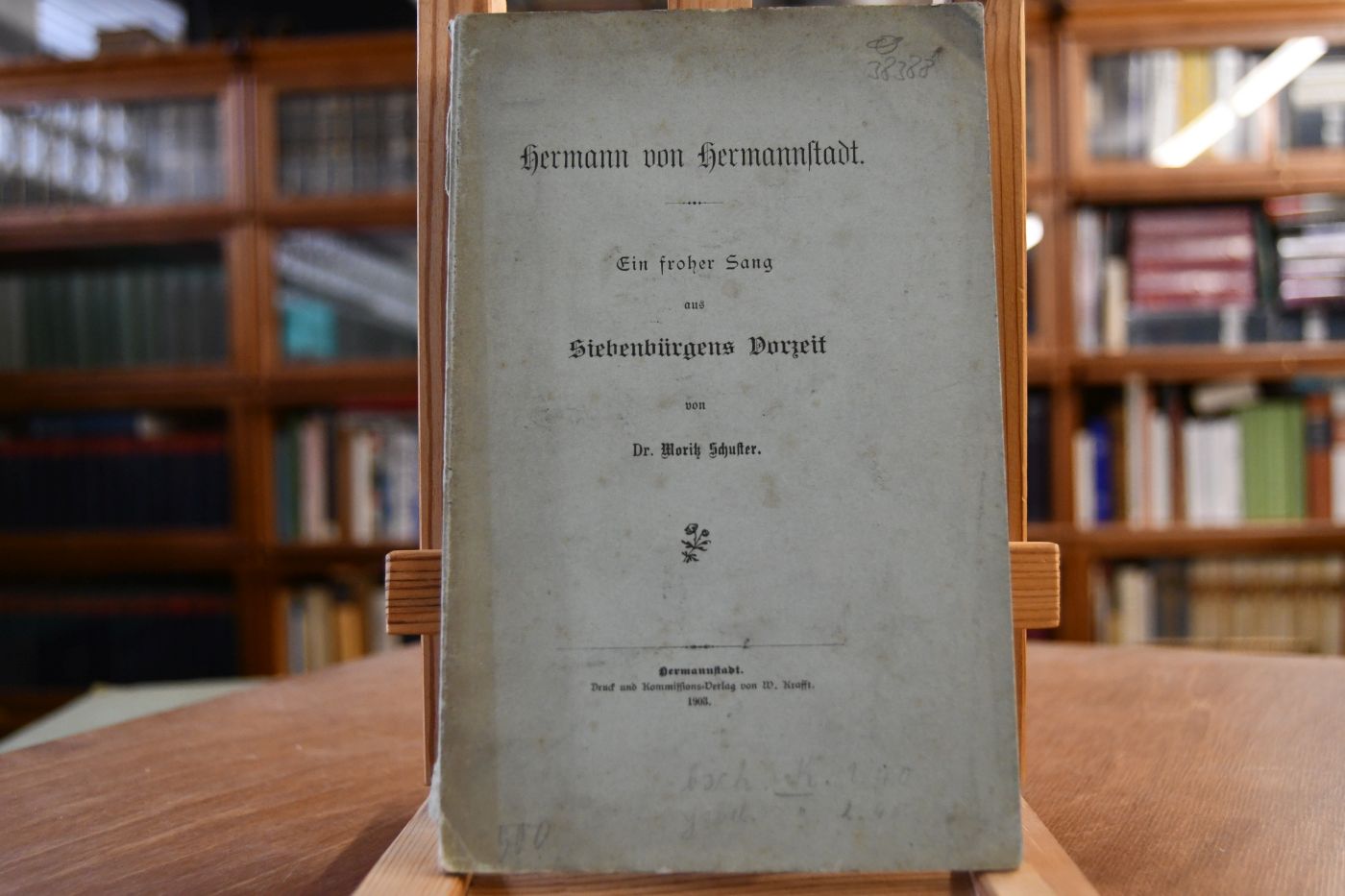 Hermann von Hermannstadt. Ein froher Sang aus Siebenbürgens Vorzeit.