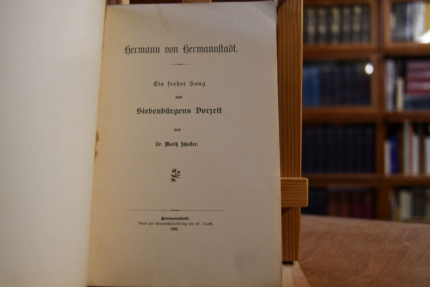 Hermann von Hermannstadt. Ein froher Sang aus Siebenbürgens Vorzeit.