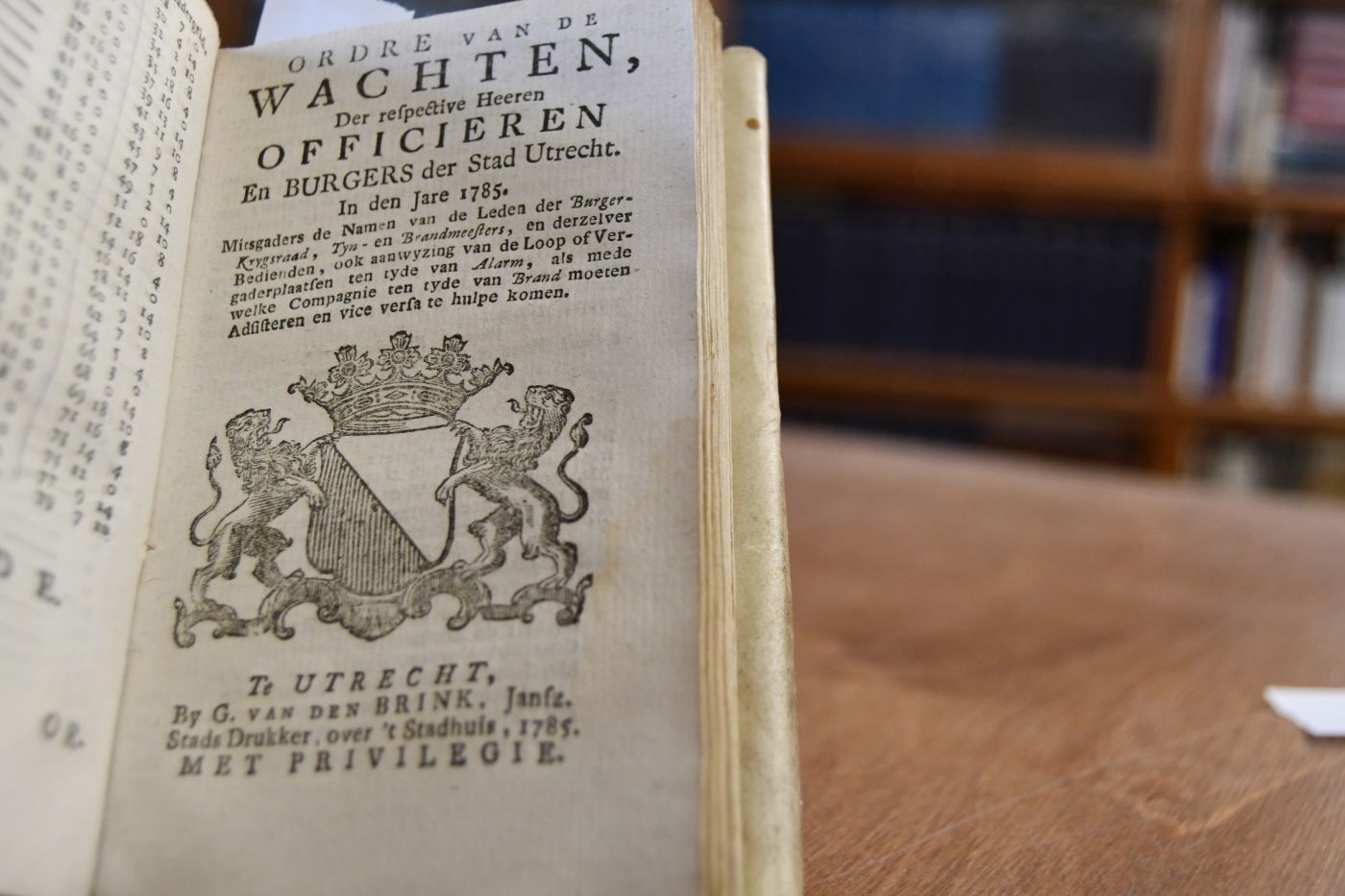 Stichtse-Almanach, op`t Jaar onzes Heeren. Jesu Christi 1785.
