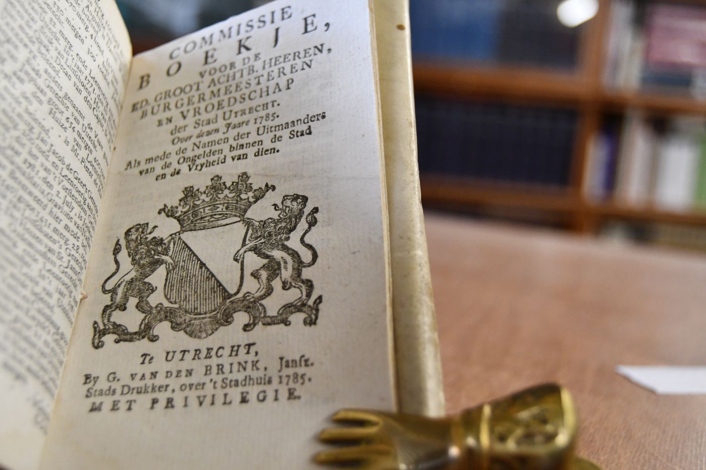 Stichtse-Almanach, op`t Jaar onzes Heeren. Jesu Christi 1785.