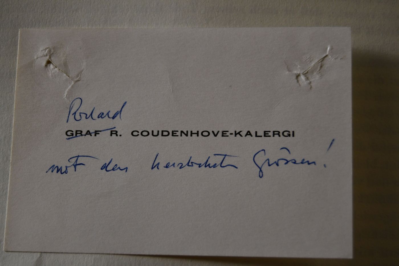 Grundlegende Ideen Europas.