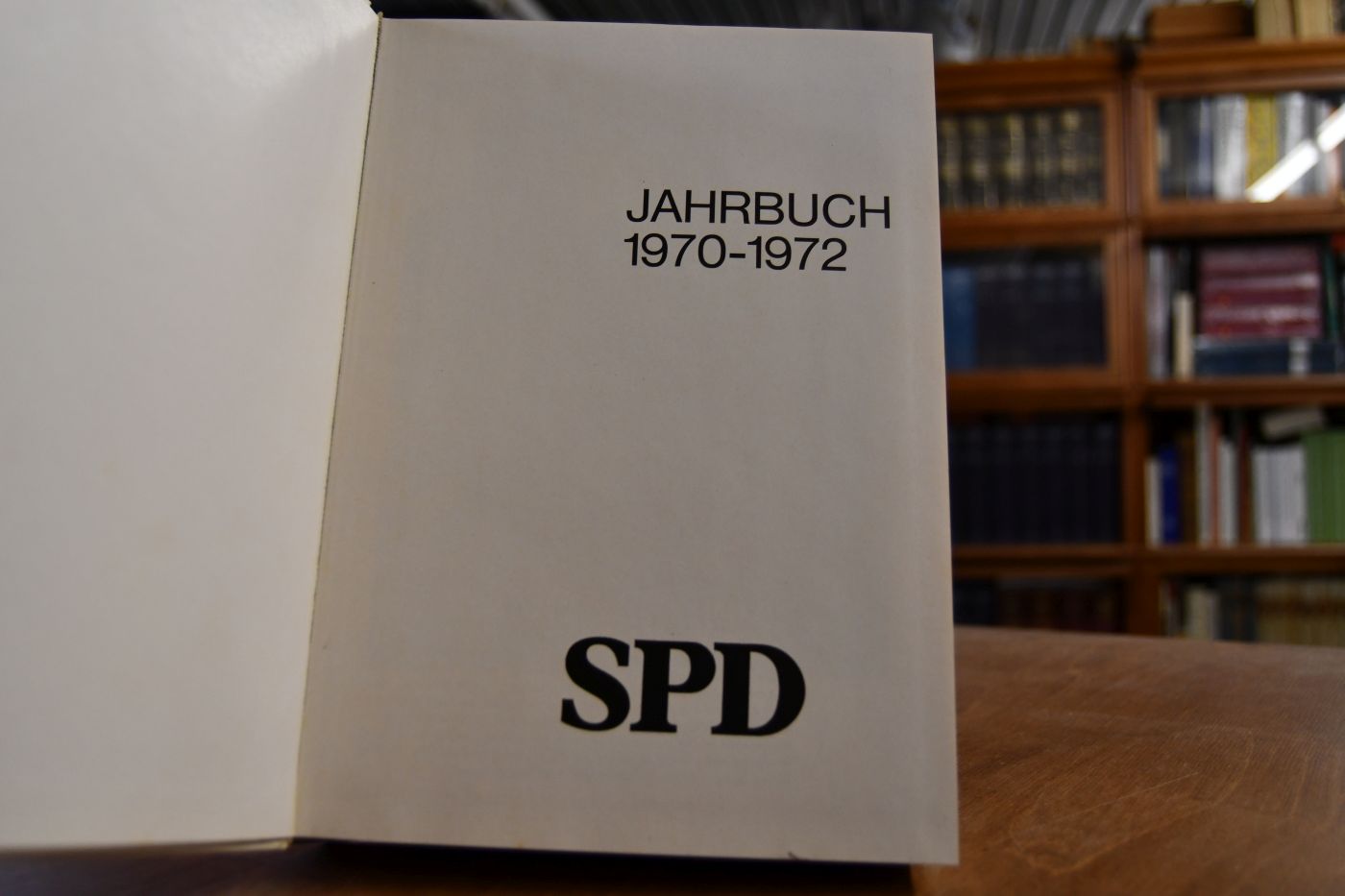 Jahrbuch 1970-1972 SPD.
