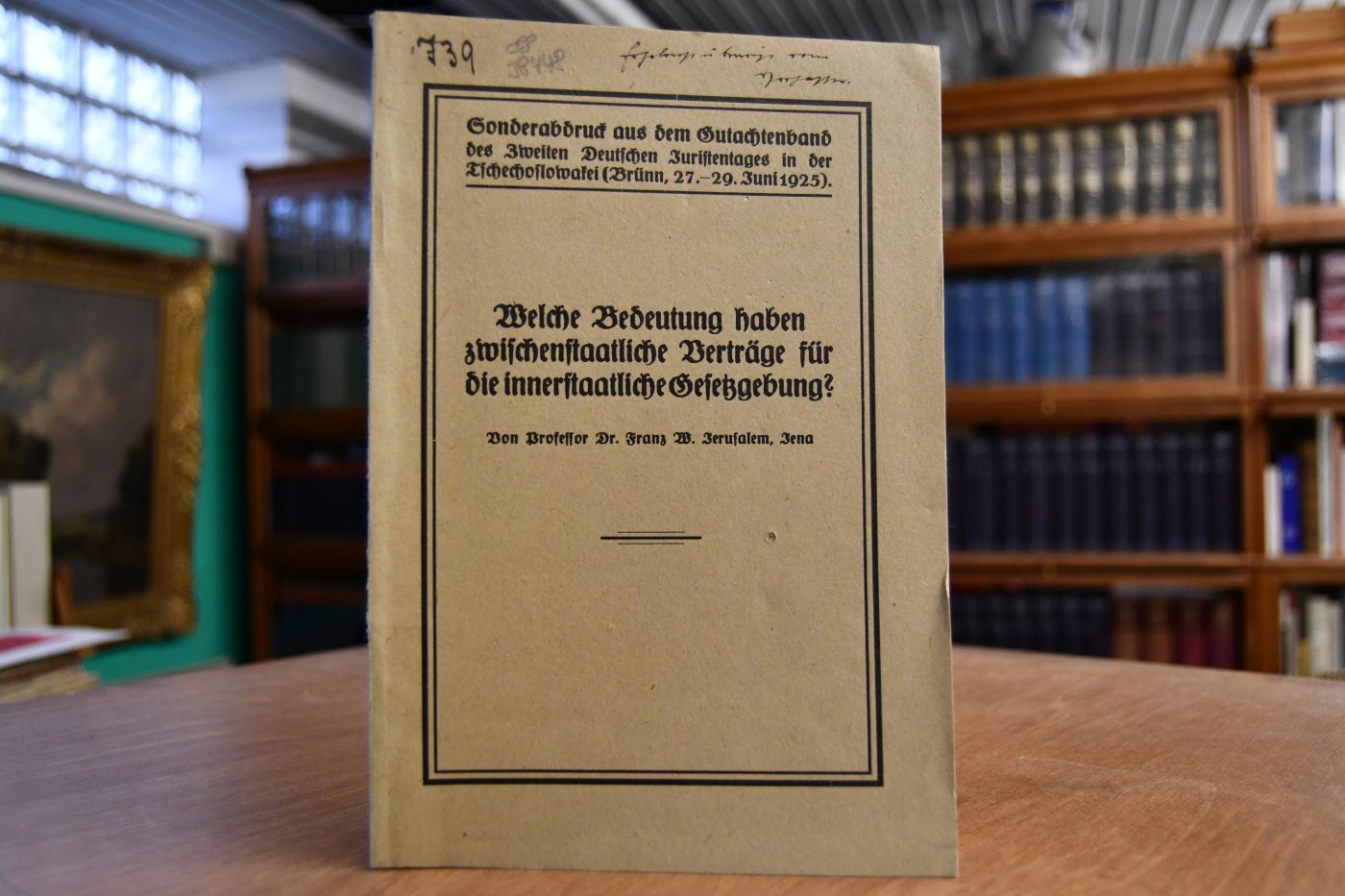 Welche Bedeutung haben zwischenstaatliche Verträge für die innerstaatliche Gesetzgebung?
