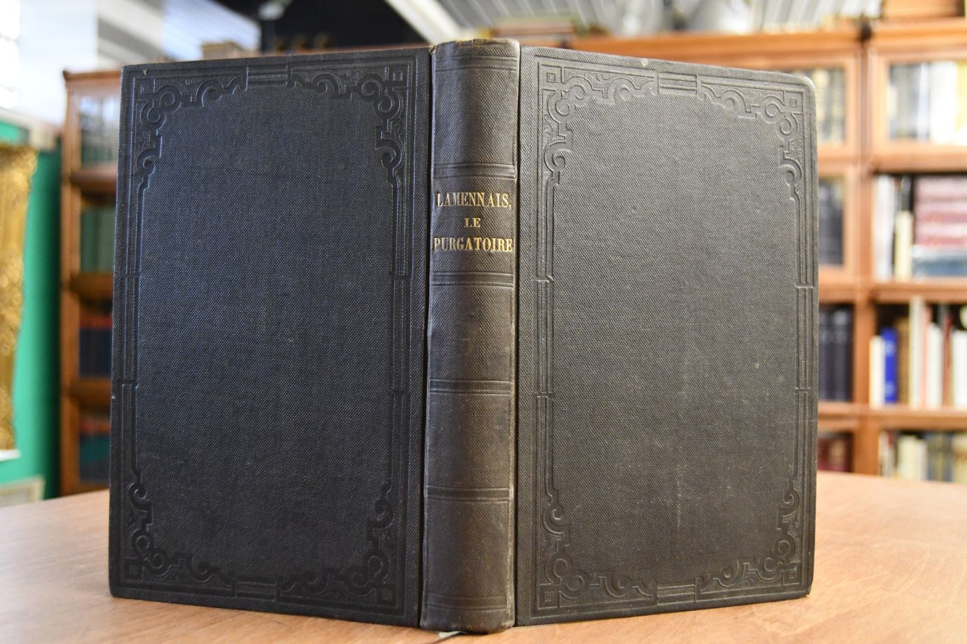 Oeuvres posthumes de F. Lamennais, publ. ... par E. D. Forgues. La divine comédie de Dante Alighieri; Préccedee d`une introduction. Le Purgatoire.