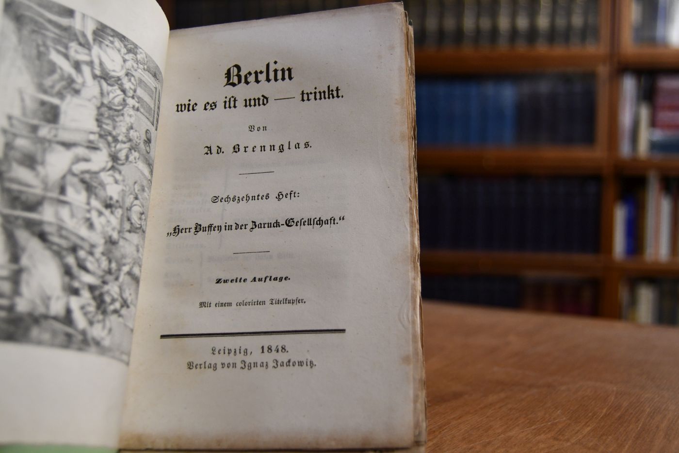 Herr Buffey in der Zaruck-Gesellschaft.
