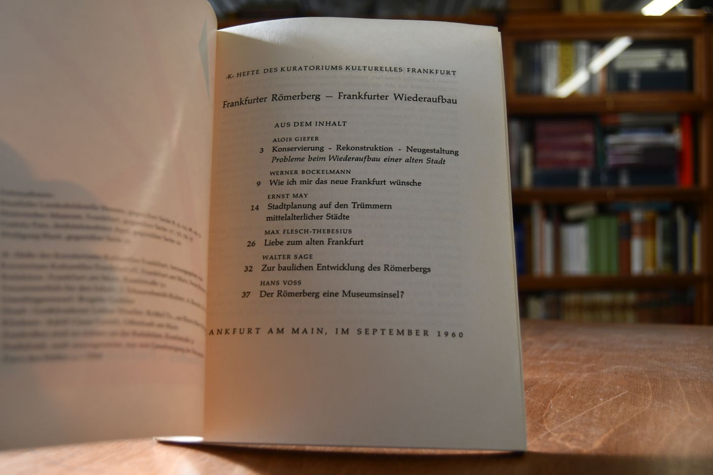 Frankfurter Römerberg - Frankfurter Wiederaufbau.