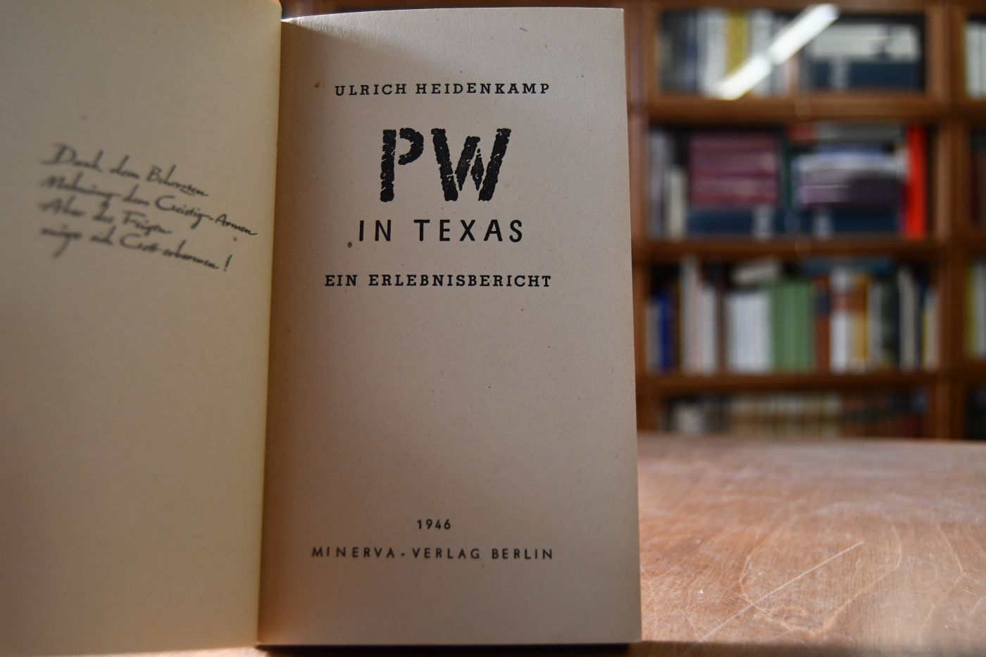 PW in Texas. Ein Erlebnisbericht.