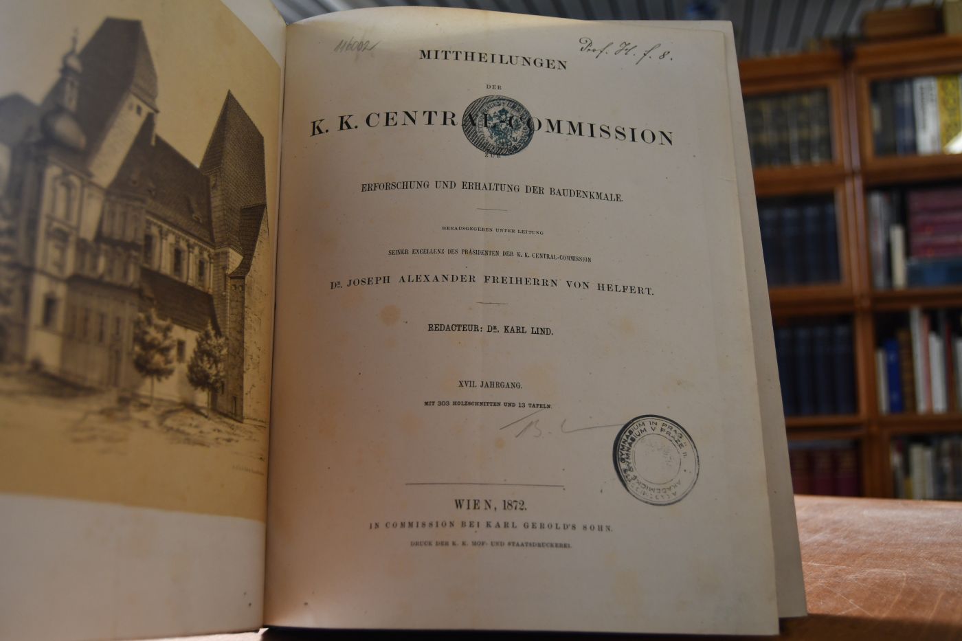 Mittheilungender K.K. Centralcommission zur Erforschung und Erhaltung der Baudenkmale. XVII. Jahrgang