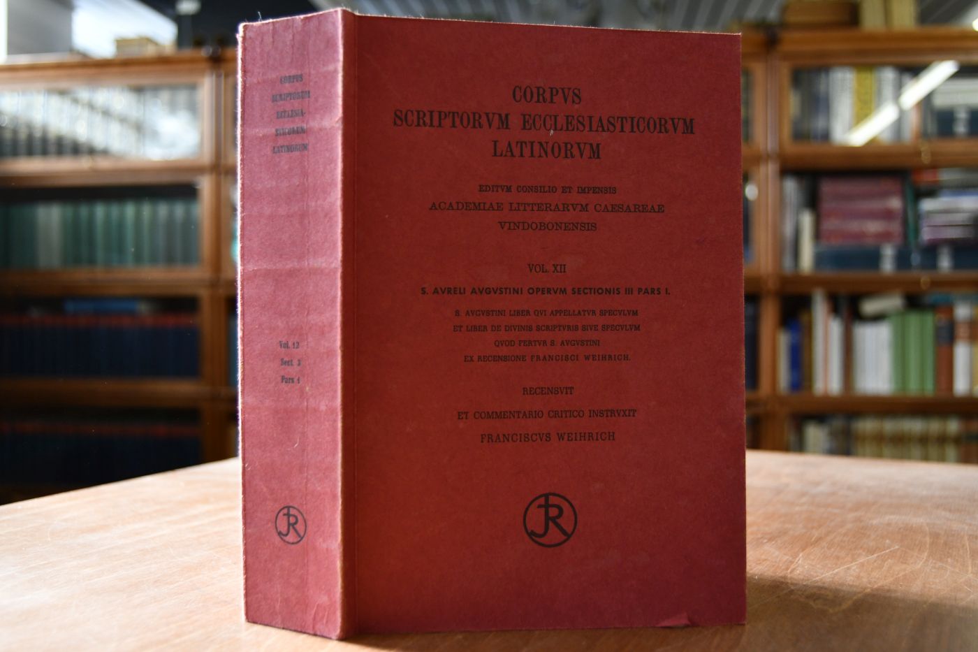 S. Aureli Augustini Hipponensis Episcopi. Liber qui appelatur speculum et liber de divinis scripturis sive speculum quod fertur S. Augustini..