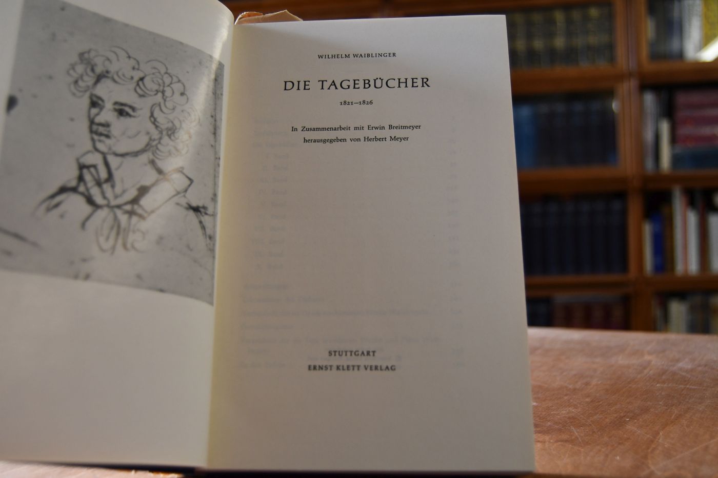 Wilhelm Waiblinger. Die Tagebücher 1821-1826.