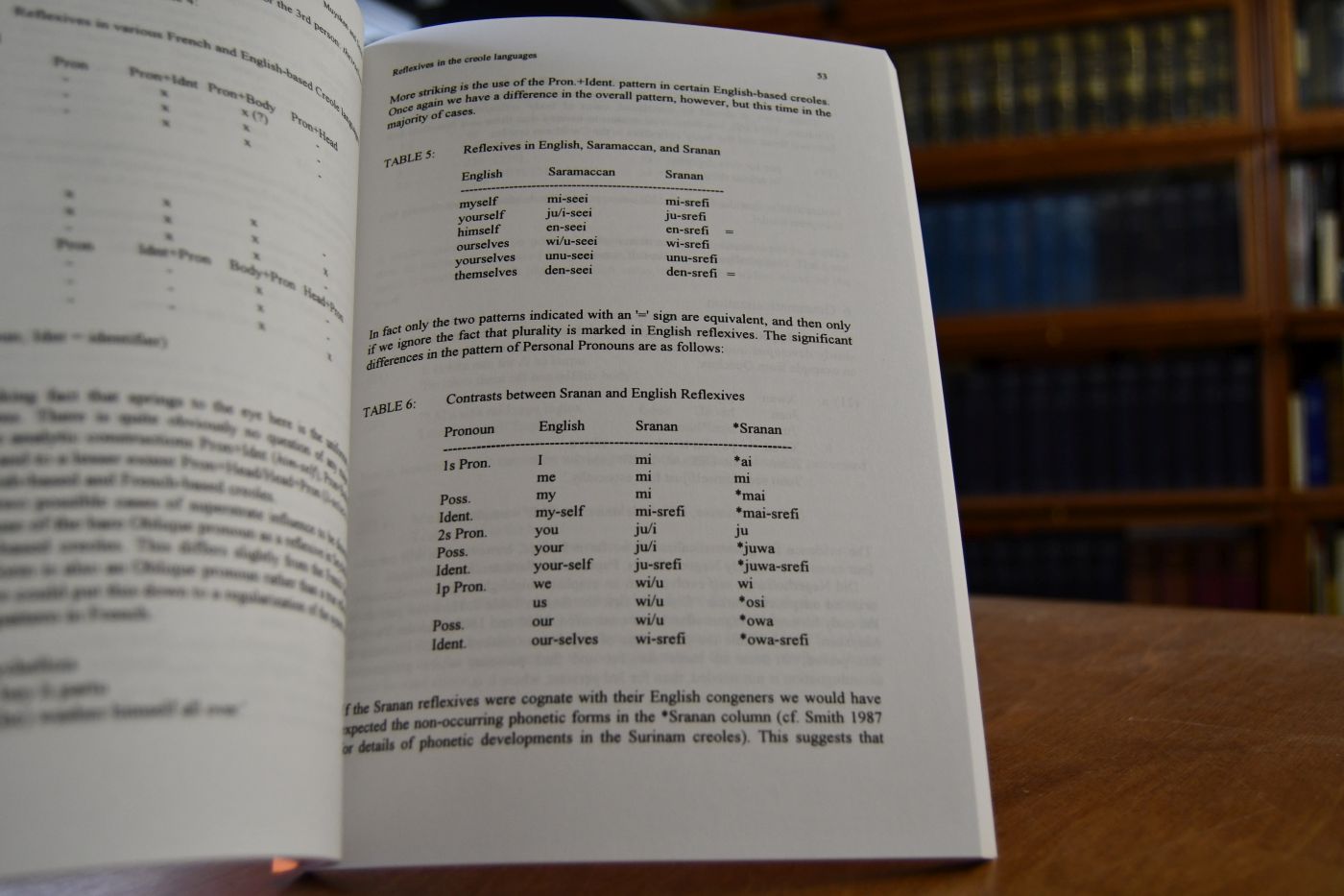 Creolization and language change.
