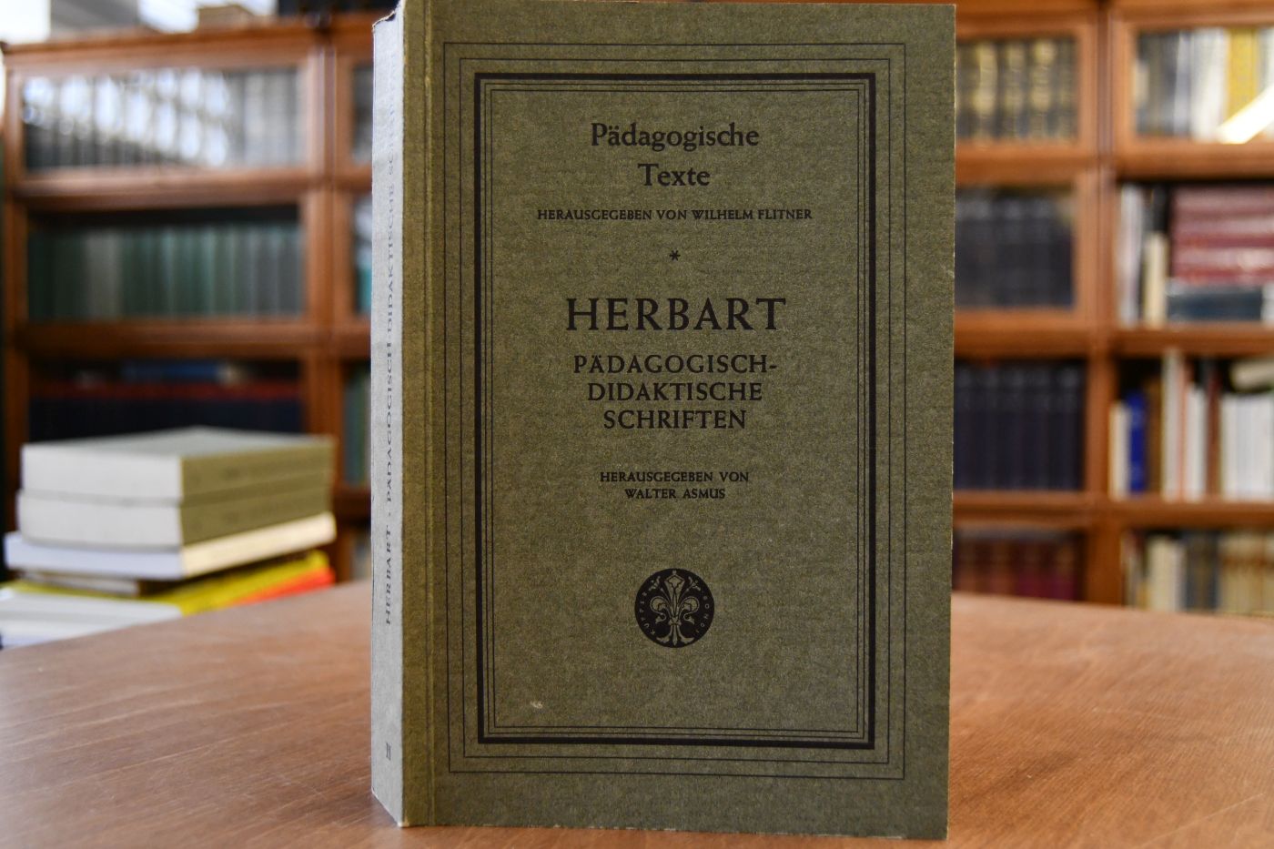 Johann Friedrich Herbart. Pädagogische Schriften. 3. Band (apart) Pädagogisch-didaktische Schriften.