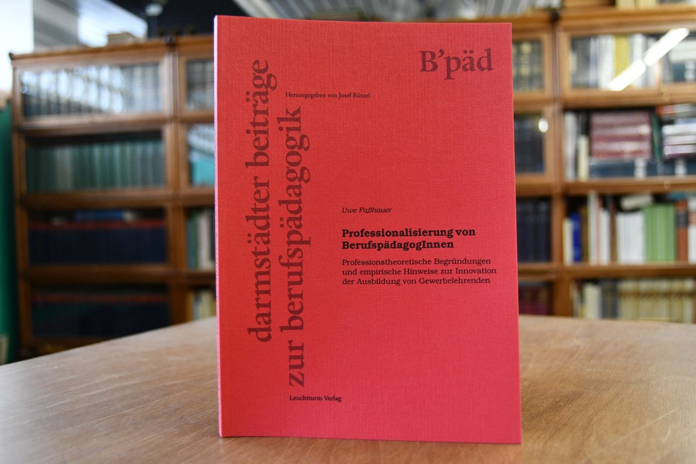 Professionalisierung von BerufspädagogInnen. Professionstheoretische Begründungen und empirische Hinweise zur Innovation der Ausbildung von Gewerbelehrenden.