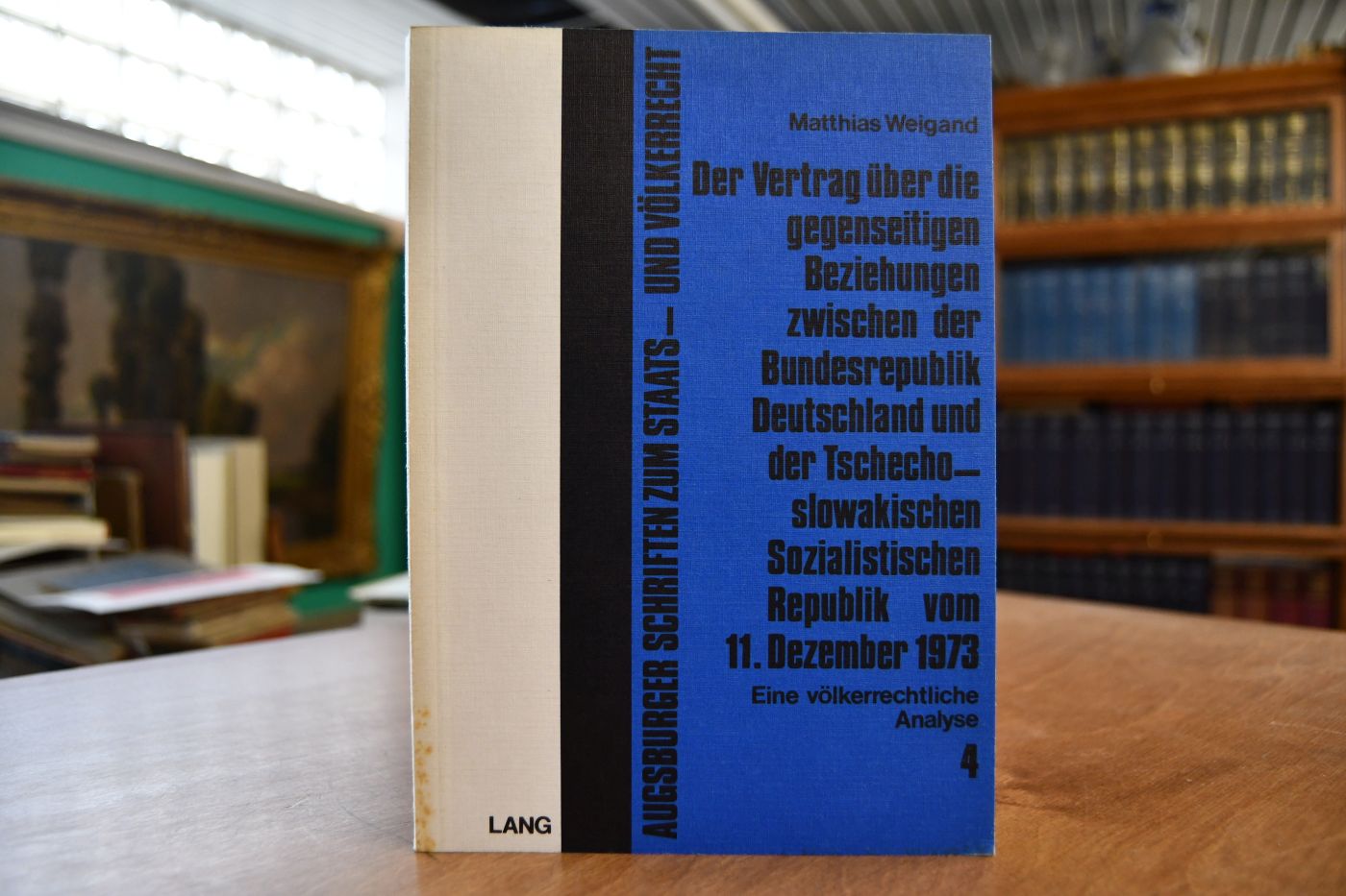 Der Vertrag über die gegenseitigen Beziehungen zwischen der Bundesrepublik Deutschland und der Tschechoslowakischen Sozialistischen Republik vom 11. Dezember 1973. Eine völkerrechtliche Analyse.