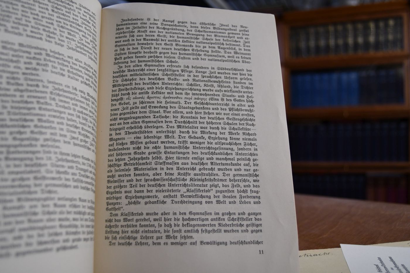 Werbeschrift des Deutschen Gymnasialvereins und des Bayerischen Landesverbandes der Vereinigungen der Freunde des humanistischen Gymnasiums für das Jahr 1934.