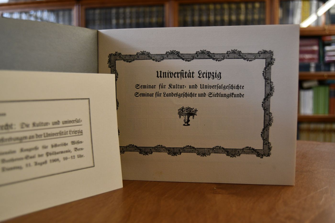 Universität Leipzig. Seminar für Kultur- und Universalgeschichte. Seminar für Landesgeschichte und Siedlungskunde.