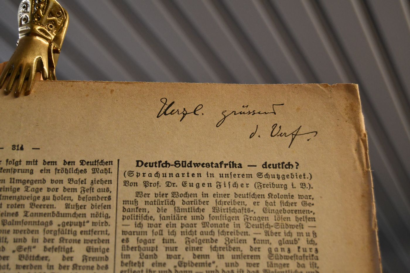 Deutsch-Südwestafrika - deutsch? (Sprachunarten in unserem Schutzgebiet).