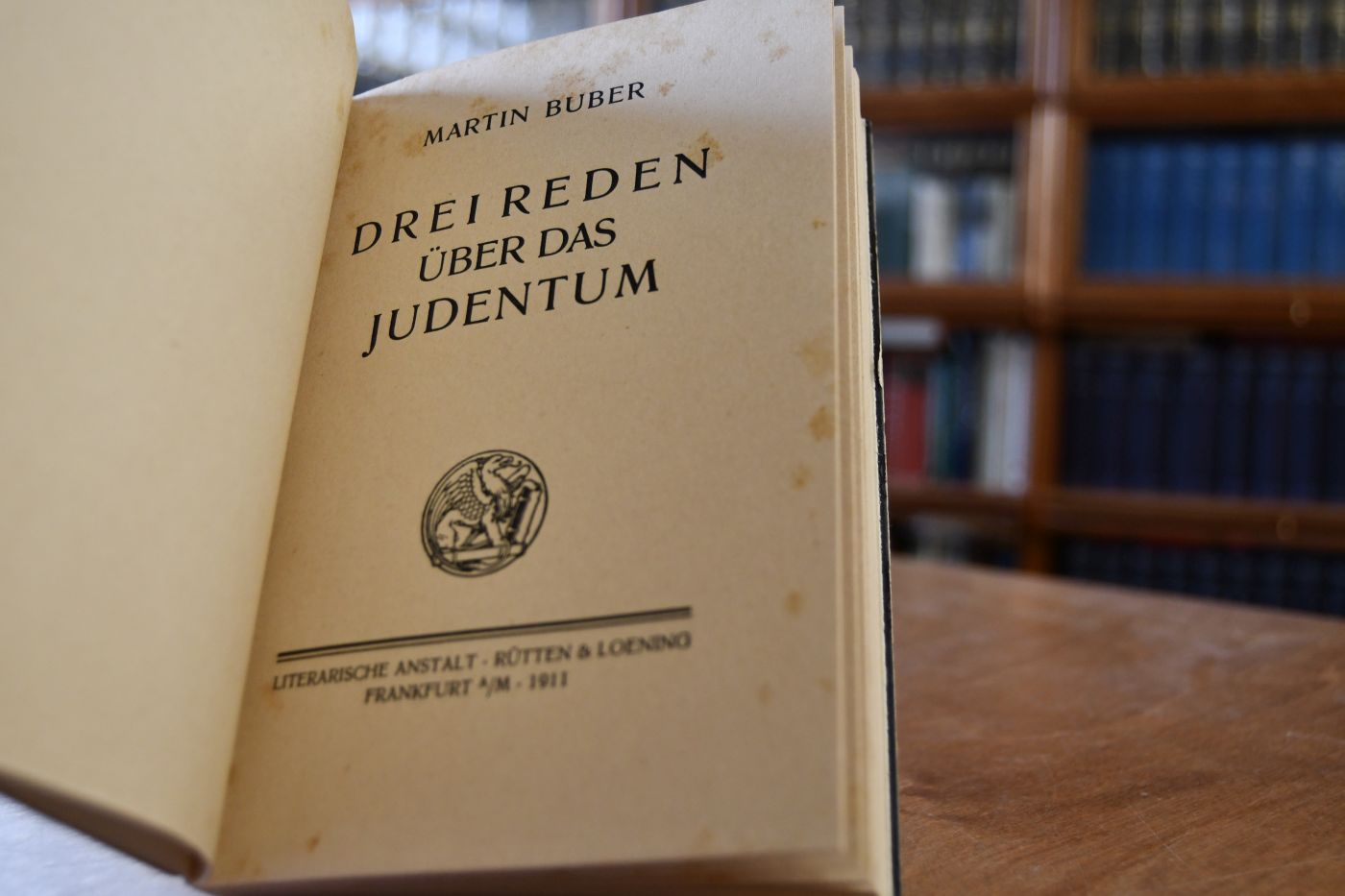 Drei Reden über das Judentum.