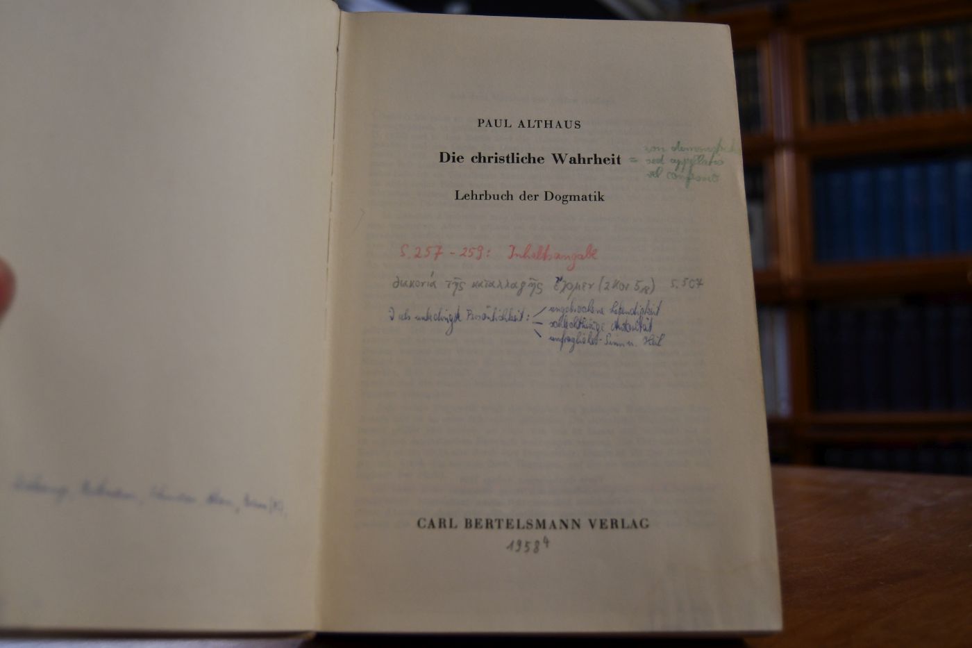 Die christliche Wahrheit. Lehrbuch der Dogmatik.