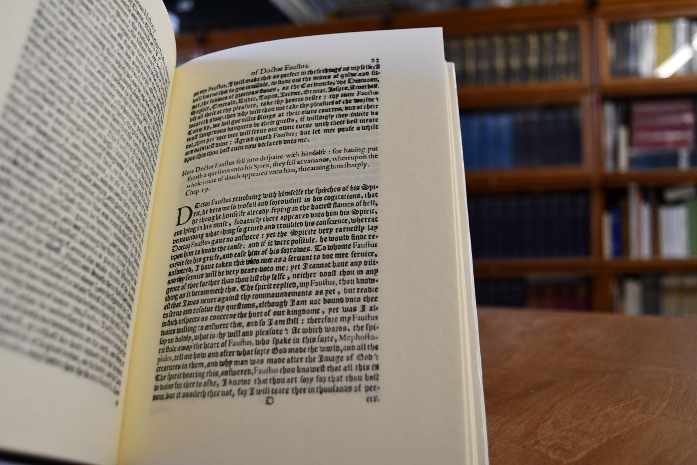 The history of the damnable life and the deserved death of Doctor John Faustus.