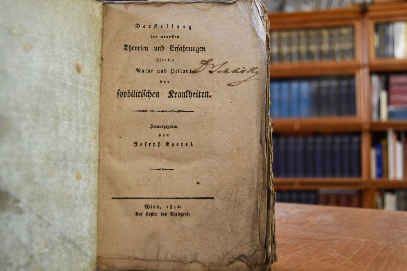 Darstellung der neuesten Theorien und Erfahrungen über die Natur und Heilart der syphilitischen Krankheiten.