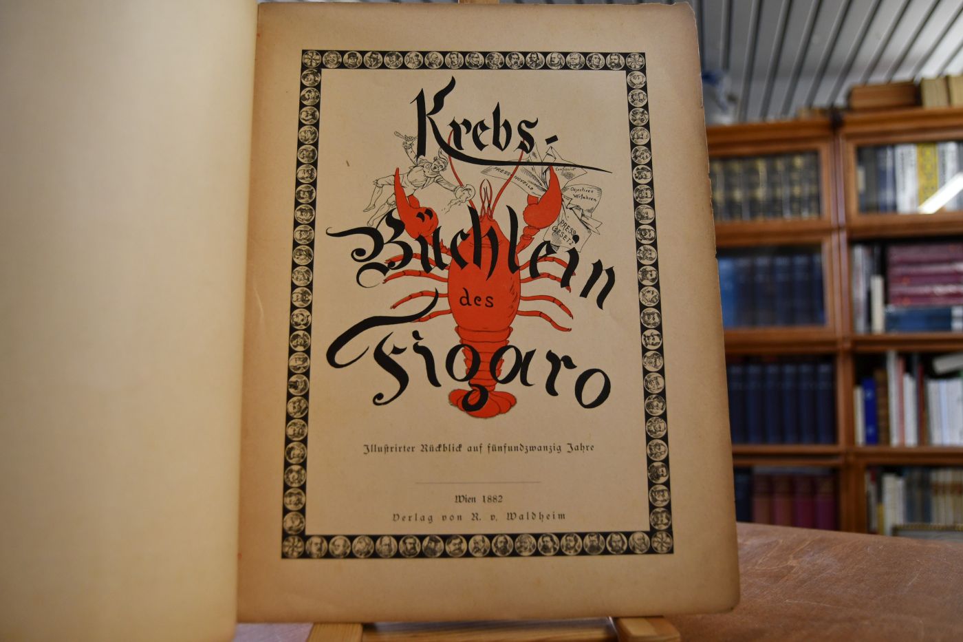 Krebs-Büchlein des Figaroi. Illustrierter Rückblick auf fünfundzwanzig Jahre.