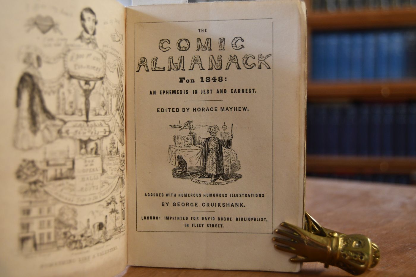 The Comic Almanac for 1848 AnEphemeris in Jest and Earnest.