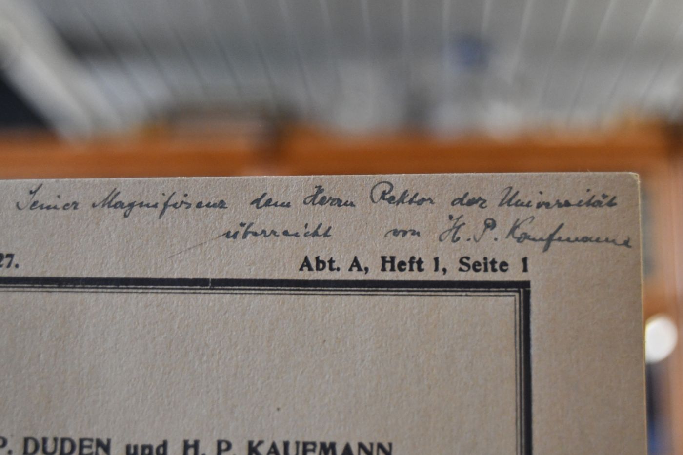 Ludwig Knorr zum Gedächtnis.