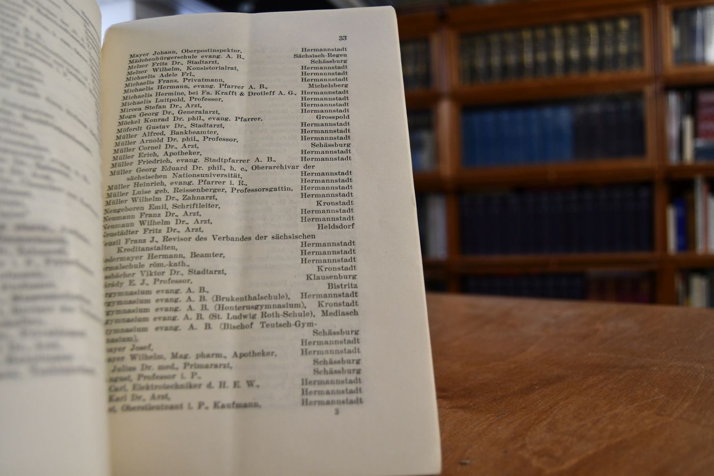 Verhandlungen und Mitteilungen des Siebenbürgischen Vereins für Naturwissenschaften zu Hermannstadt. LXXVIII. Band, Jahrgang 1928. II. Aus dem Vereinsleben.