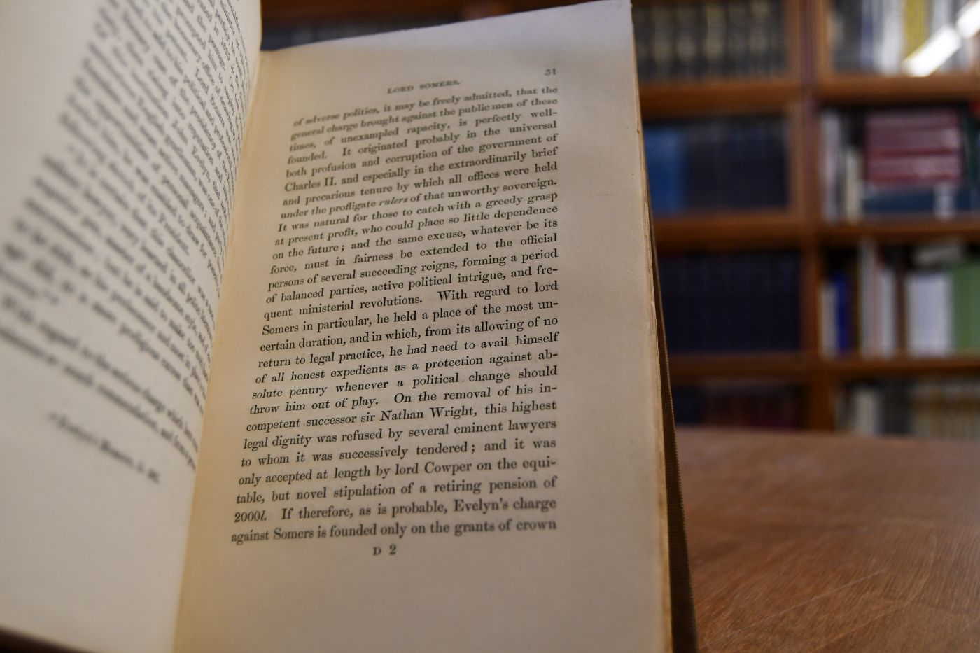 The Life of Joseph Addison. Vol. I (von II) apart.