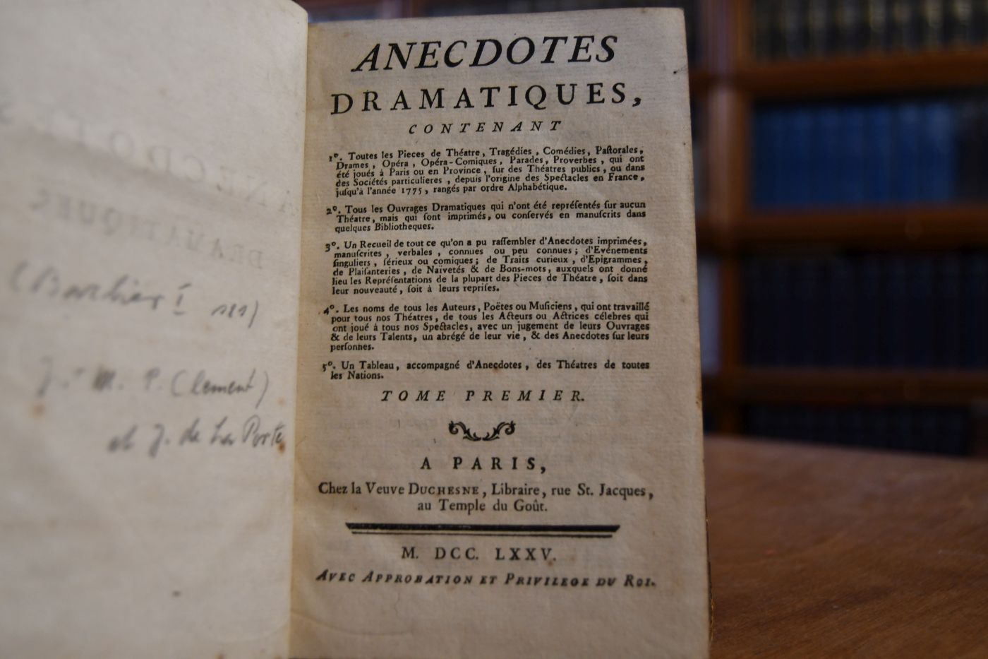 Anecdotes dramatiques Bde. 1+3 (von 3) apart.