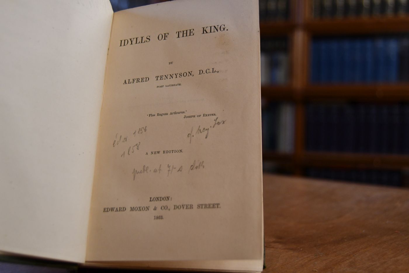 Idylls of the King.