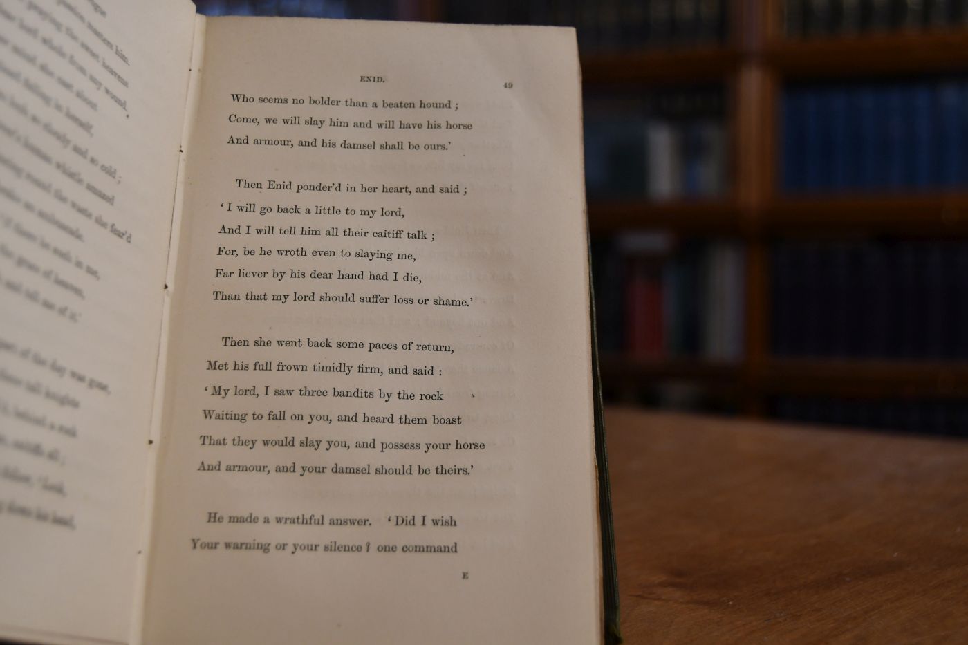 Idylls of the King.